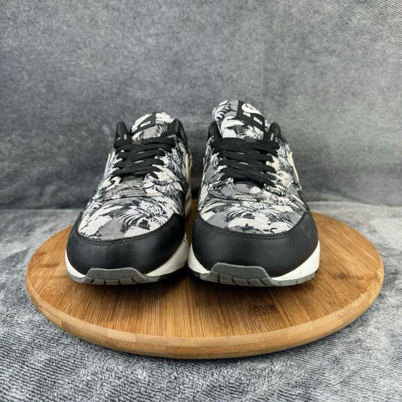 Nike Mens Air Max 1 GPX 684174-001 Black Gray Floral Sneakers Shoes Size 12 - Picture 2 of 9
